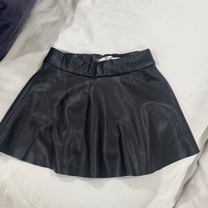 H&M Black Skater Skirt
